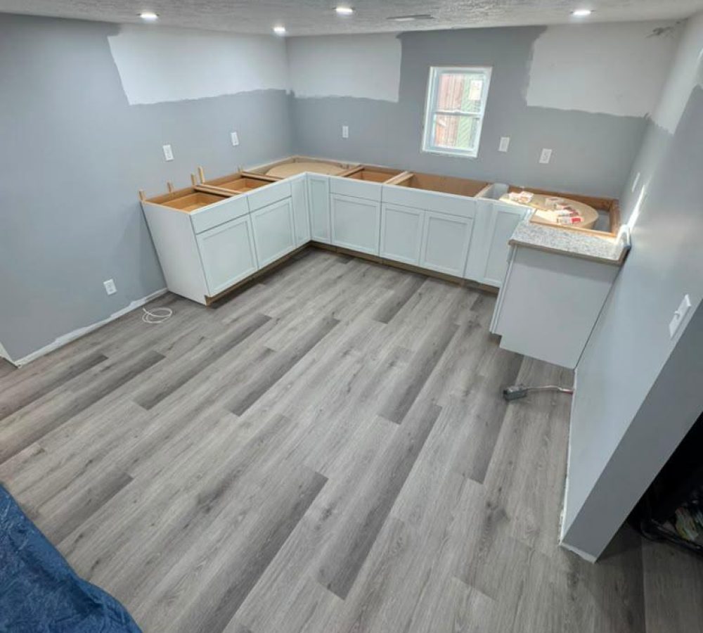 basement-kitchen-vinyl-plank-flooring-installation